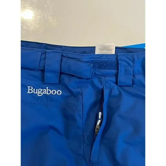$75 Columbia Kids Blue Bugaboo III Insulated Ski Pants Size Medium - Picture 2 of 13